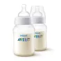 Комплект за хранене от 2 броя шишета Classic Anti-colic с биберон 1м+, 2х260мл - Philips AVENT