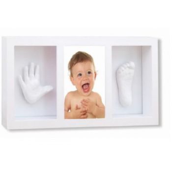 3D Отпечатък за ръка и краче с рамка за снимка - Cangaroo