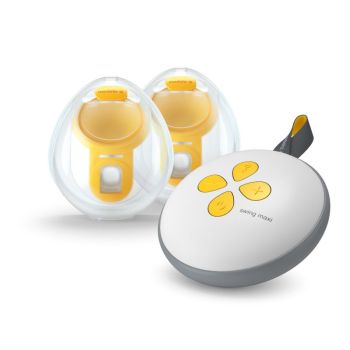 Двойна електрическа двуфазна помпа за кърма Swing Maxi Hands-Free - Medela