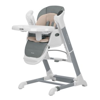 Електрическа люлка - стол за хранене - CARRELLO CASCATA - SPACE GREY
