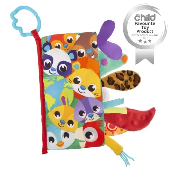 Мека сензорна книжка Опашки - Playgro