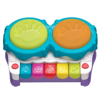 Музикална играчка 2 в 1 Пиано и Барабани - Playgro