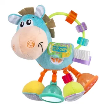 Плюшена дрънкалка Конче Хоп Троп - Playgro