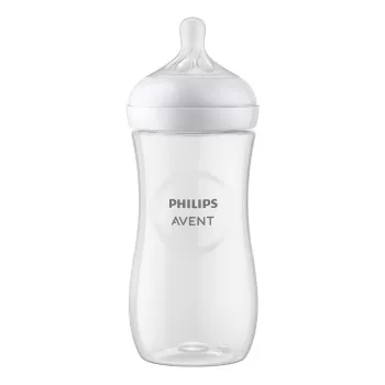 Шише за хранене Natural Response 3.0 с биберон 3м+, 330мл Philips AVENT