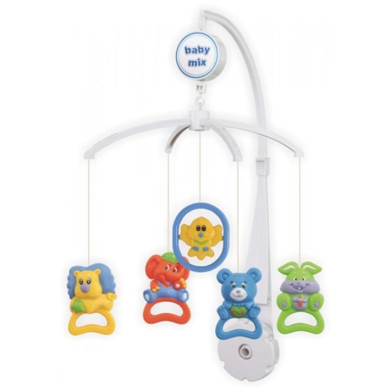 Музикална играчка за легло Зоопарк - BABY MIX