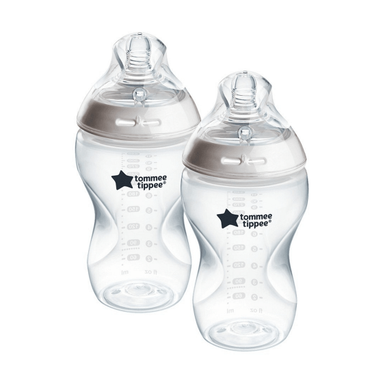 Комплект бебешки шишета за хранене Tommee Tippee Natural Start, 3м+, 340 мл, 2 бр.