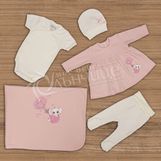 Комплект за изписване Pink Elephant - Topolino