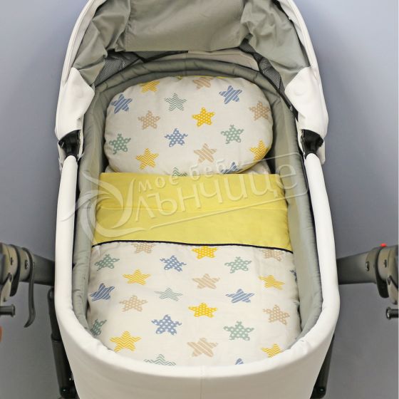 Пролетен комплект за количка Yellow Stars