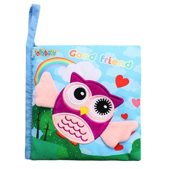Мека книжка-дневник бухал Pu-Pu -  Jollybaby