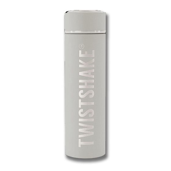 Термос Twistshake 420 мл - цвят сив