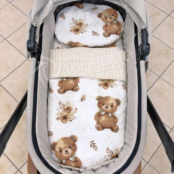 Комплект за количка Brown Bear Vintage - Есен/Зима