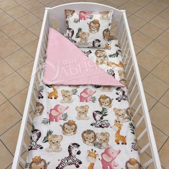 Спален комплект от три части - Pink Jungle