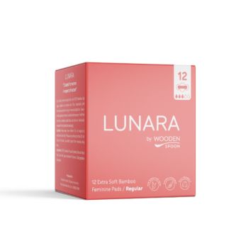 Биоразградими Бамбукови Дневни Превръзки - Lunara (12 броя)
