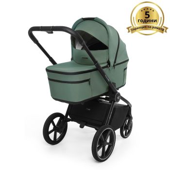 Бебешка количка 2в1 Fold Pine Green - Muuvo