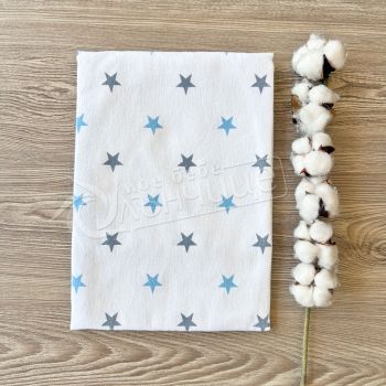 Бебешка пелена - Blue Stars Бархет