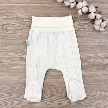 Бебешки ританки Ажур Topolino - бял