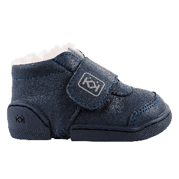 Бебешки зимни буйки Колев и Колев - Мастилено синьо