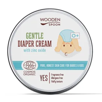 Био Бебешки крем за зоната на пелената x100 мл - Wooden Spoon