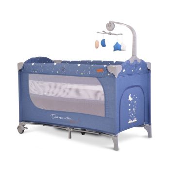 Детска сгъваема кошара Once upon a time 2 - Cangaroo - Син