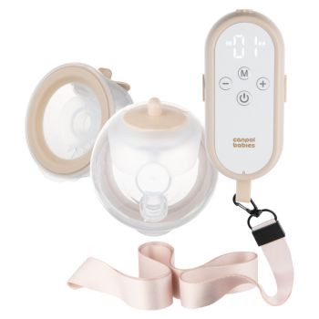 Двойна електрическа помпа за кърма MilkShell Hands-Free - Canpol