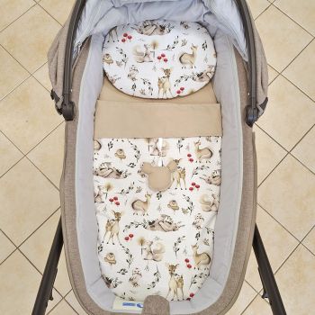 Двулицев летен комплект за количка - Forest Tale