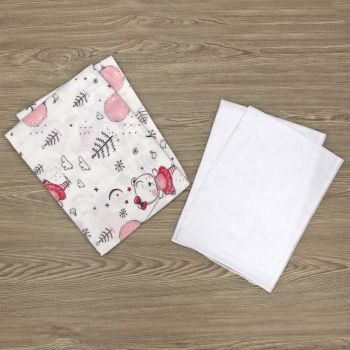 Комплект пелени бархет и тензух Sweet