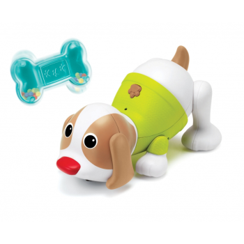Интерактивна играчка Куче с кокал – Infantino