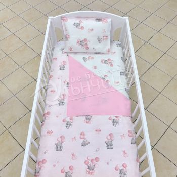 Комплект чаршафи Balloon Dream Pink
