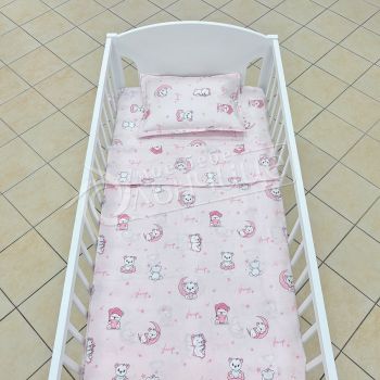 Комплект чаршафи Little Pink Bears