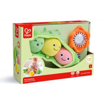 Комплект меки сензорни играчки Hape - Грахчета
