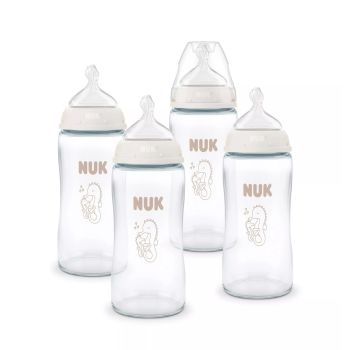 Комплект шишета NUK First Choice 4 части - стъкло