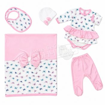 Комплект за изписване Pink Butterflies