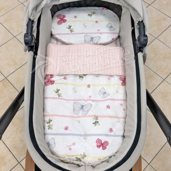 Комплект за количка Butterfly Strips Vintage - Есен/Зима
