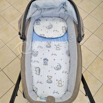 Летен комплект за количка Sleep - Муселин