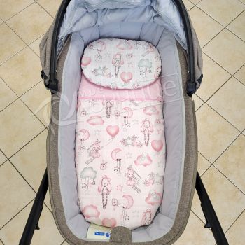 Летен комплект за количка Sweet Princess - Муселин