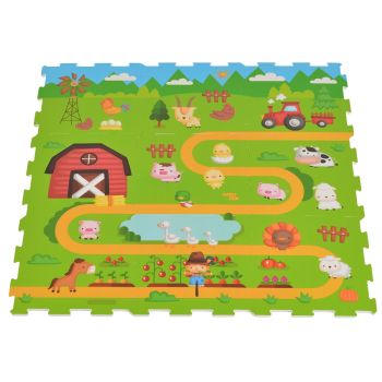 Мек пъзел с принт Farm