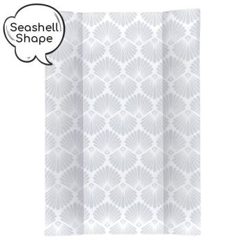 Мека подложка с борд за преповиване - Seashell Shape - Rotho Babydesign