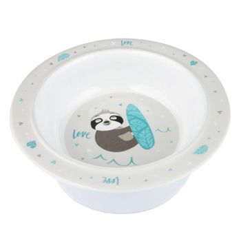 Меламинова купа с вакуумен ринг Exotic Animals - Canpol - Сив