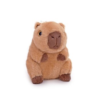 Плюшена играчка Капибара - Бежов 20 см