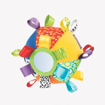 Подрънкваща топка с етикети - Playgro