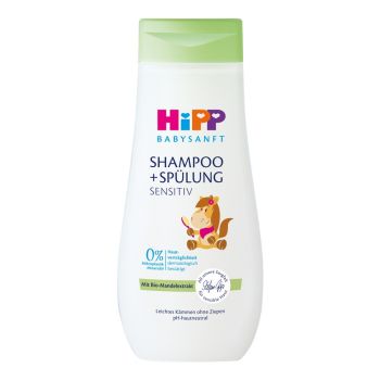 Шампоан + балсам за лесно разресване 200 мл - HiPP