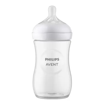Шише за хранене Natural Response 3.0 с биберон 1м+, 260мл - Philips AVENT