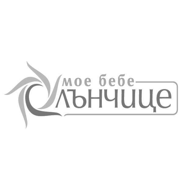 Силиконова бебешка гризалка Мече - синя