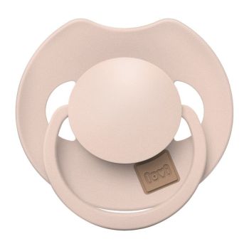 Силиконова динамична залъгалка Prime, Cream 0–6 месеца – LOVI