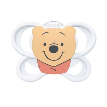 Силиконова залъгалка NUK Perfect Match AIR Мечо Пух 0-6м. + кутийка