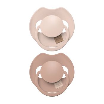 Комплект силиконови динамични залъгалки Prime Nude, 6–18 месеца – LOVI