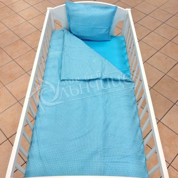 Спален комплект от три части - Blue dots