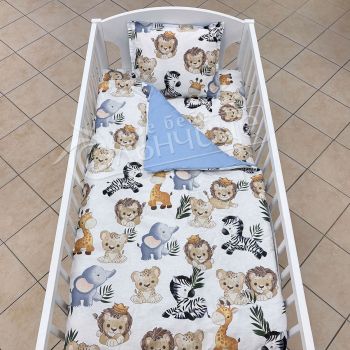 Спален комплект от три части - Blue Jungle