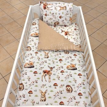 Спален комплект от три части - Forest Animals