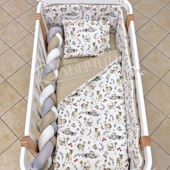 Спален комплект с обиколници - Forest Tale